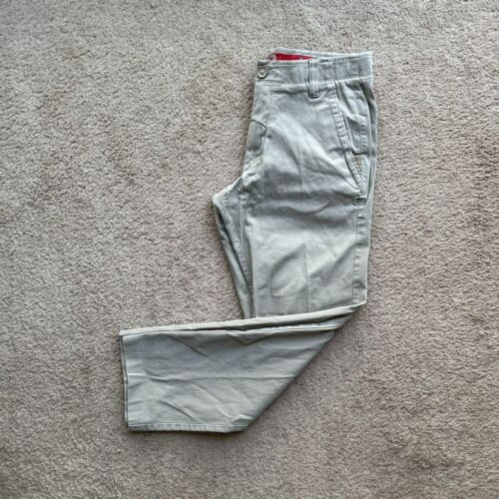 Under Armour Chino Pants Men's 32 x 28 Stretch Cotton Blend Straight Regular